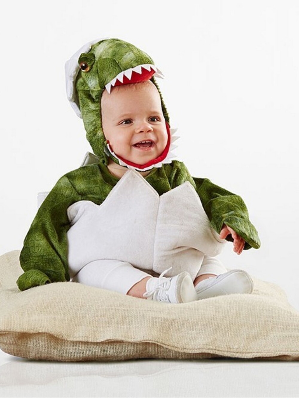 Pottery Barn Kids Green Dinosaur Hatchling Costume - 12-24 Months - Baby/Toddler